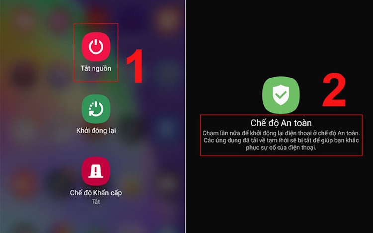 Khởi động chế độ Safe Mode