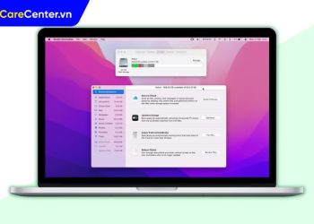 Dữ liệu hệ thống trên MacBook chiếm nhiều dung lượng
