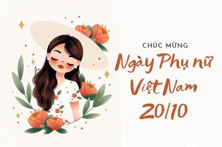 Mẫu PowerPoint 20/10 chủ đề phụ nữ Việt Nam đẹp
