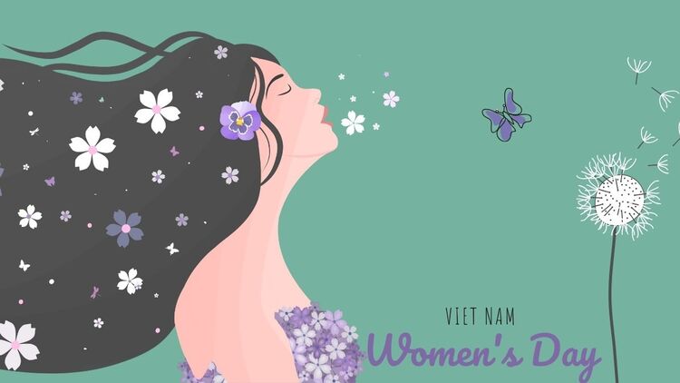 Mẫu PowerPoint 20/10 phong cách hiện đại, ấn tượng