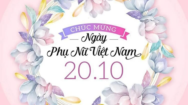Mẫu PowerPoint 20/10 phong cách
