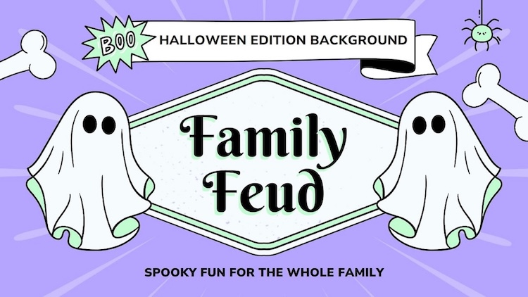 Mẫu PowerPoint Halloween chủ đề trò chơi và hoạt động giải trí