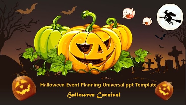 hình nền Powerpoint Halloween độc đáo