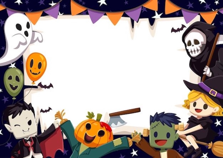 hình nền Powerpoint Halloween độc đáo