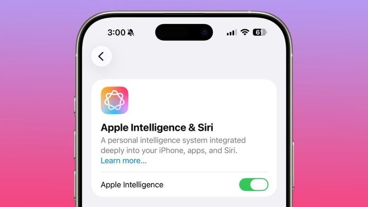Apple Intelligence iOS 26.1