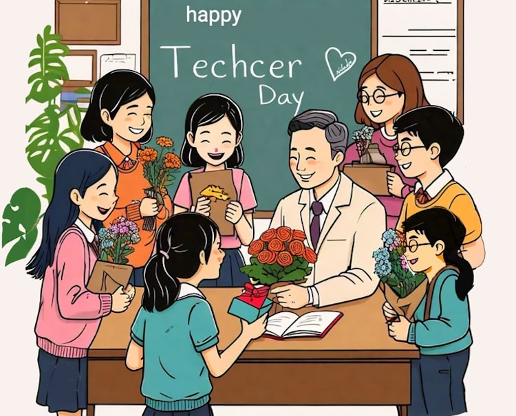 Hình ảnh thầy cô giáo