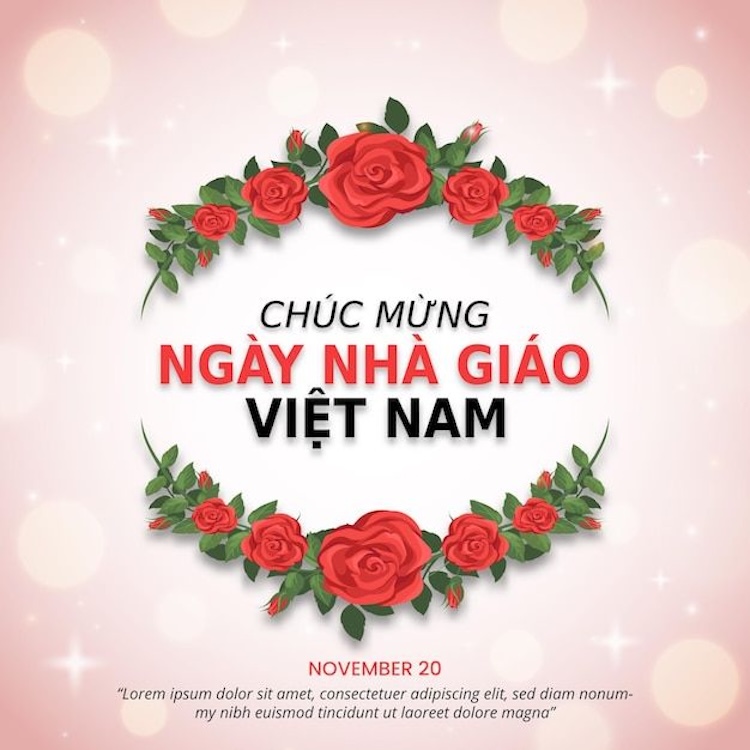 logo chúc mừng 20-11