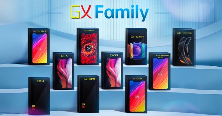 Các dòng iPhone tương thích với màn hình OLED GX