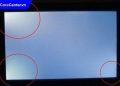 màn hình laptop bị trắng 4 góc