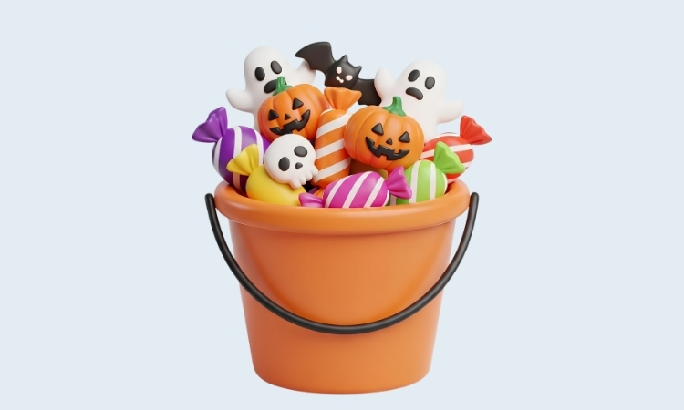hình halloween cute dễ vẽ