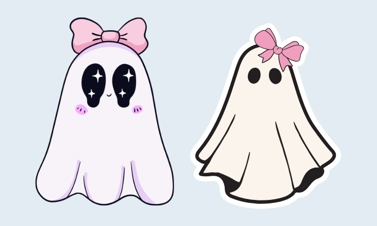 hình halloween cute dễ vẽ