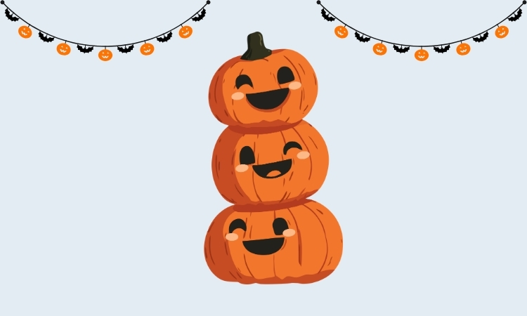 hình halloween cute dễ vẽ