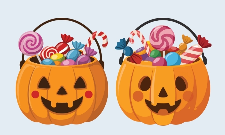 hình halloween cute dễ vẽ