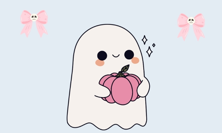 hình halloween cute dễ vẽ