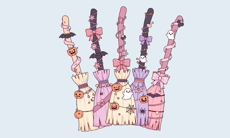 hình halloween cute dễ vẽ