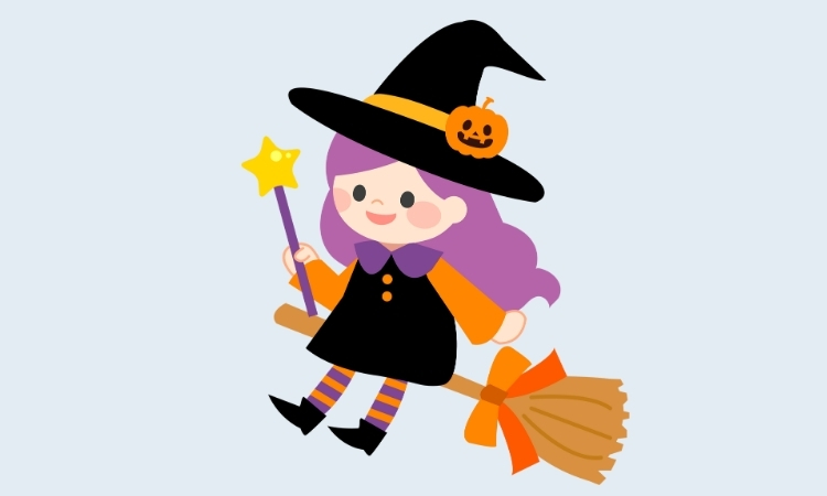 hình halloween cute dễ vẽ