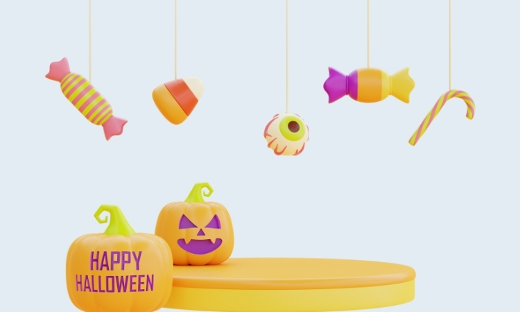 hình halloween cute dễ vẽ
