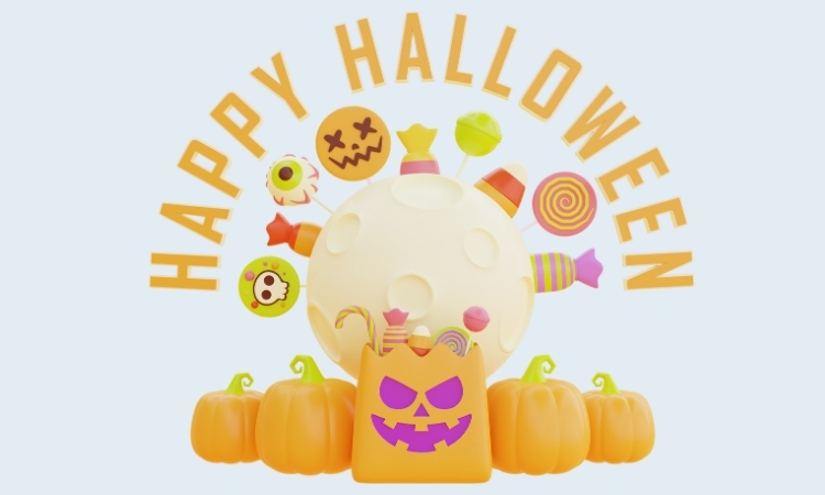 hình halloween cute dễ vẽ