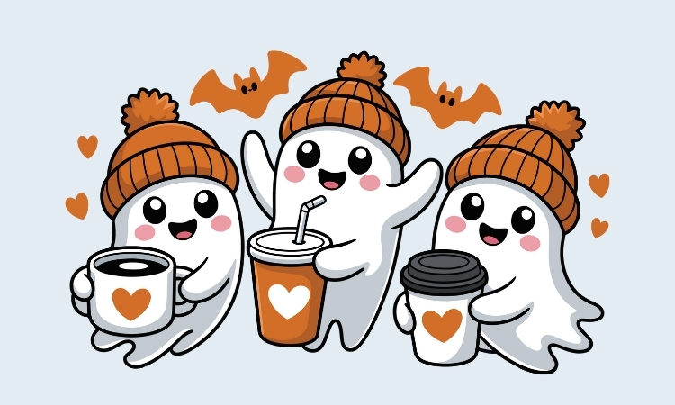 hình halloween cute dễ vẽ
