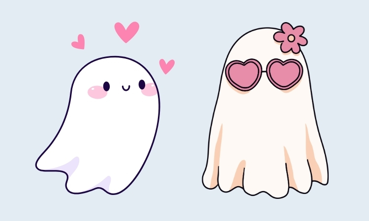 hình halloween cute dễ vẽ