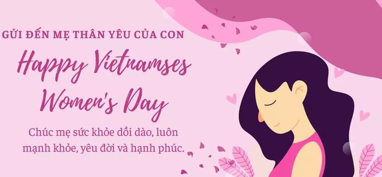 Mẫu thiệp 20/10 tặng mẹ độc đáo, ý nghĩa