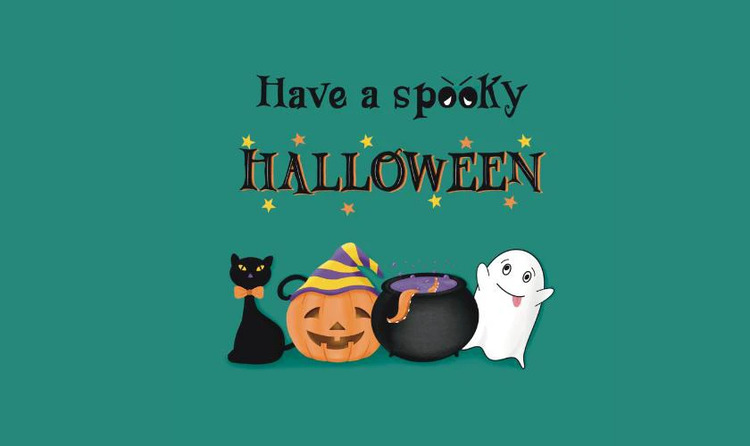 Thiệp Halloween chủ đề ma quái độc lạ