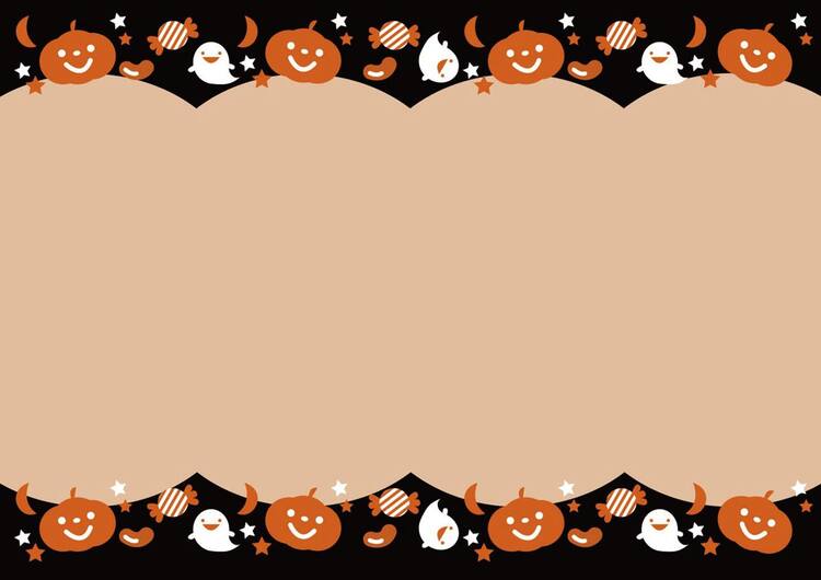 Thiệp Halloween chủ đề ma quái đẹp