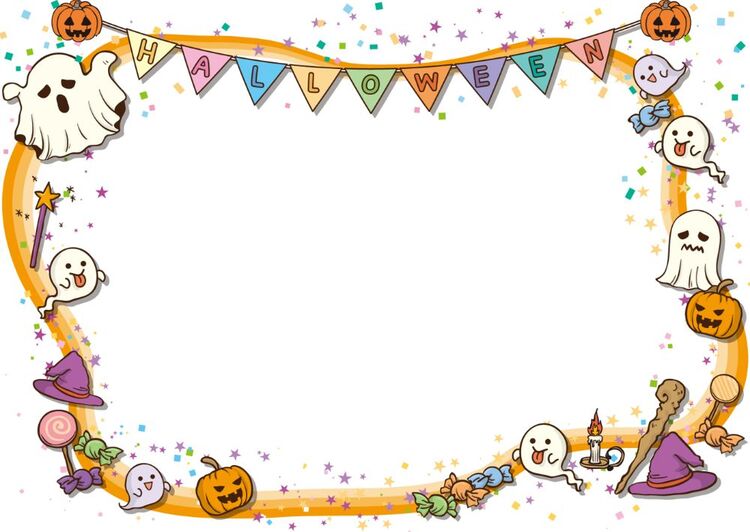 Thiệp Halloween chủ đề ma quái