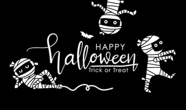 Thiệp Halloween chủ đề Zombie độc lạ