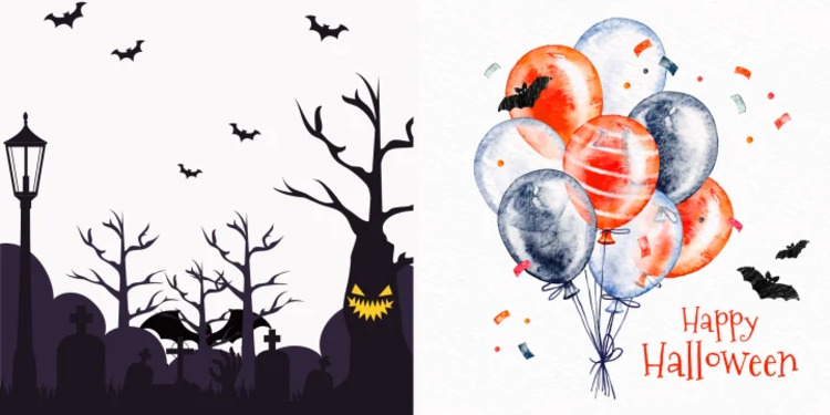 Một số lưu ý khi chọn thiệp Halloween