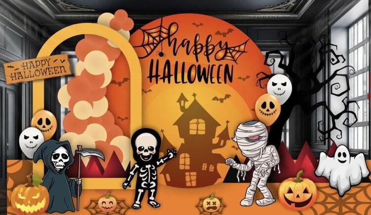 Thiệp Halloween chủ đề xác ướp