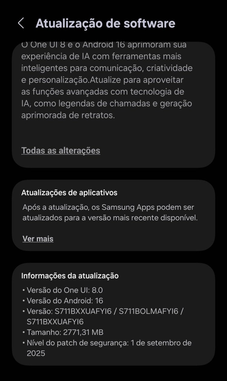 One UI 8 Galaxy S23 FE