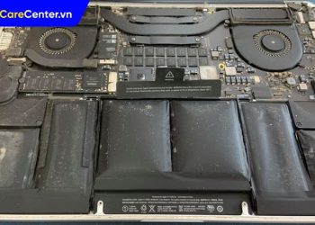 Pin MacBook bị phồng