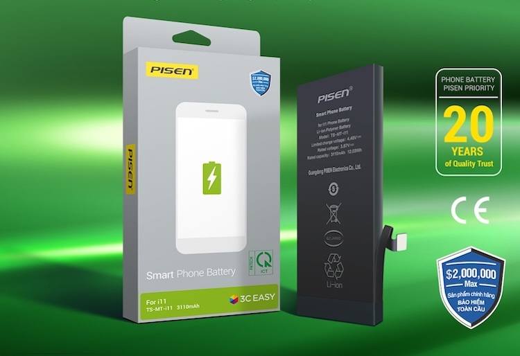 Pin Pisen có tốt không