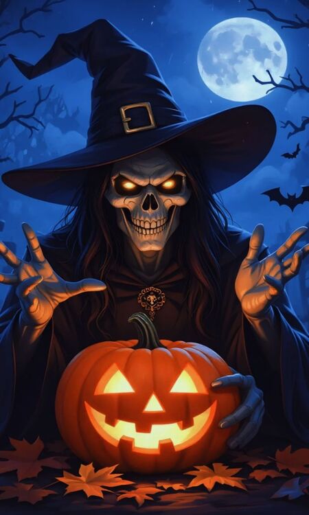 Poster Halloween đáng sợ