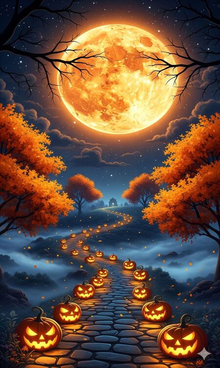 Poster Halloween ấn tượng