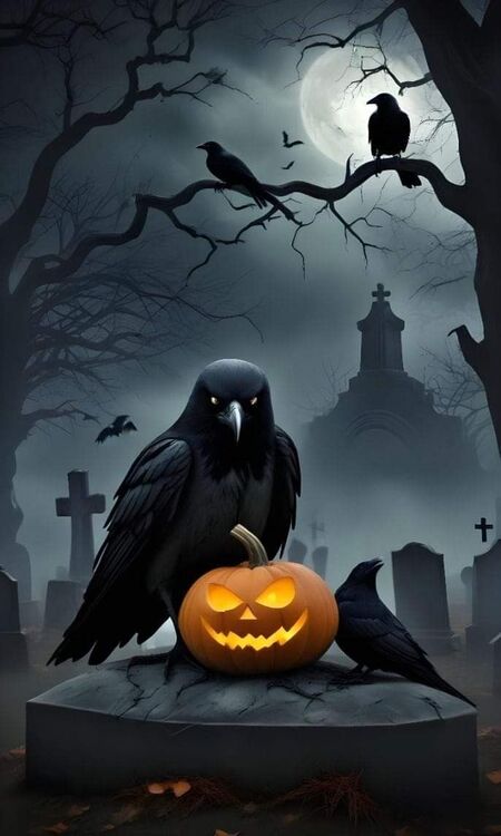 Poster Halloween kinh dị