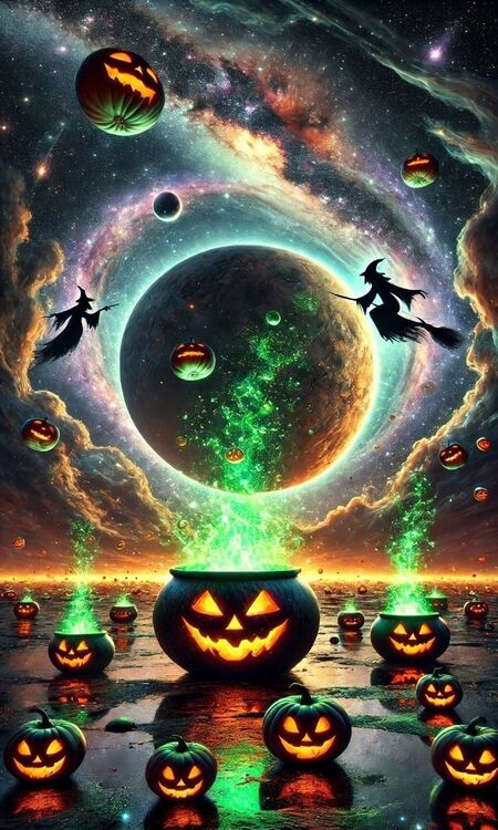 Poster Halloween kinh dị, đáng sợ