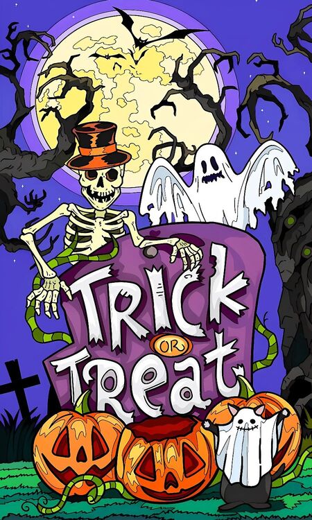 Poster Halloween kinh dị, đáng sợ