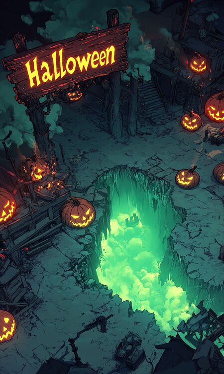 Poster Halloween đẹp, 4K