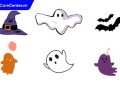 Sticker Halloween đẹp