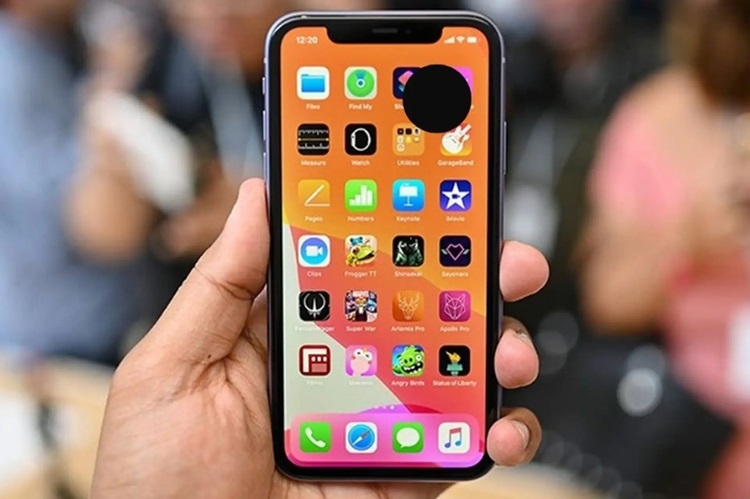 màn hình điện thoại bị chảy mực