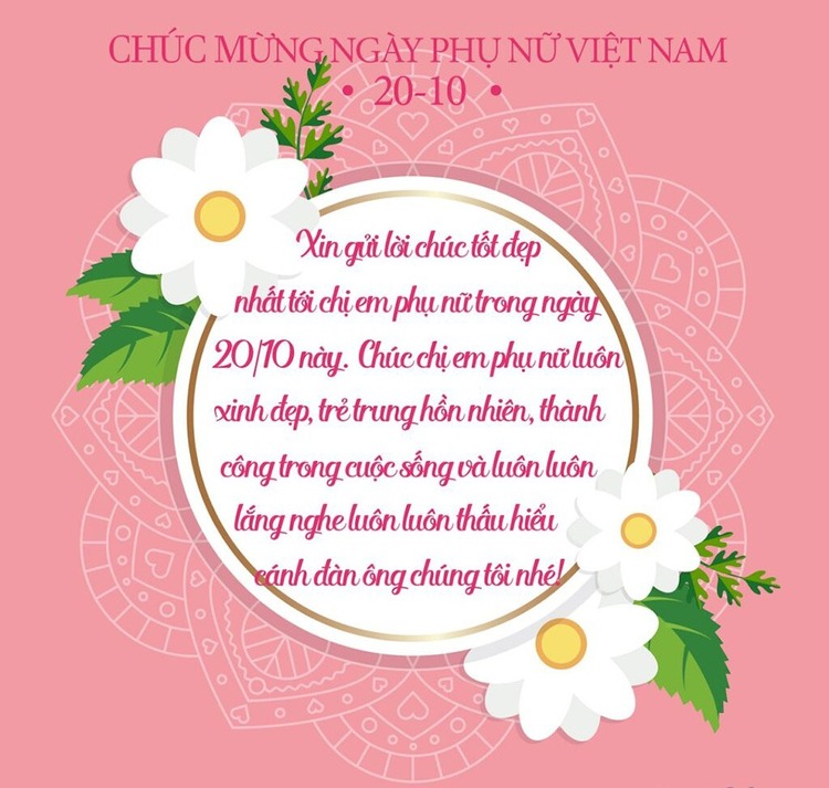 Ý nghĩa việc viết thư chúc mừng 20/10