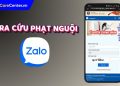 Tra cứu phạt nguội trên Zalo