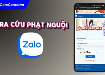 Tra cứu phạt nguội trên Zalo