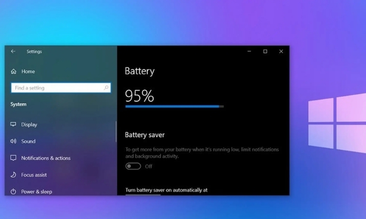 Tối ưu cài đặt pin trong hệ điều hành