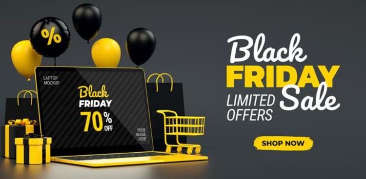 Background Black Friday ấn tượng