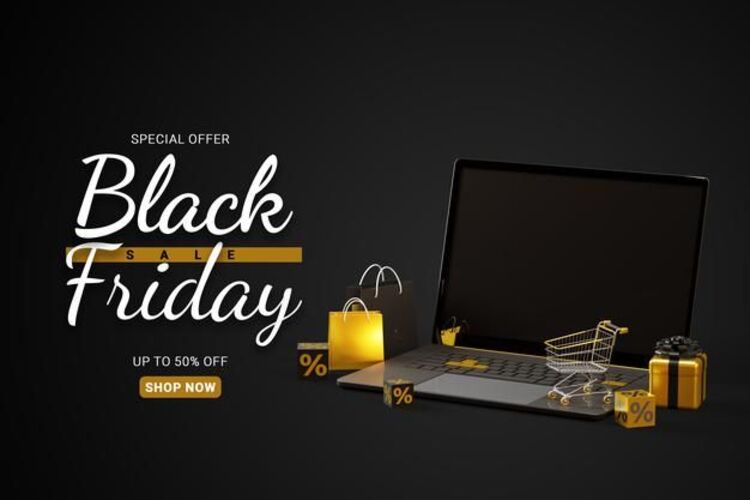 Background Black Friday ấn tượng