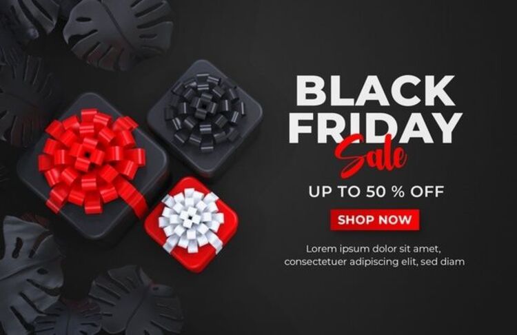 Background Black Friday ấn tượng