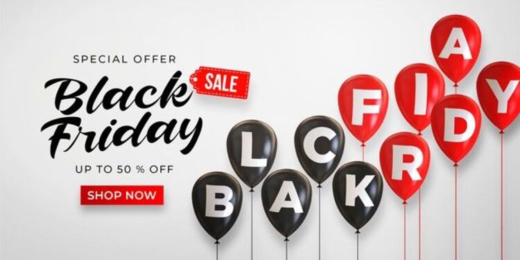 Background Black Friday ấn tượng